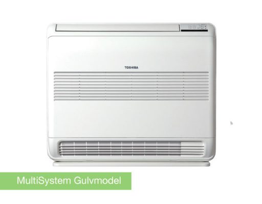 TOSHIBA Multisystem 2M18 gulvmodel